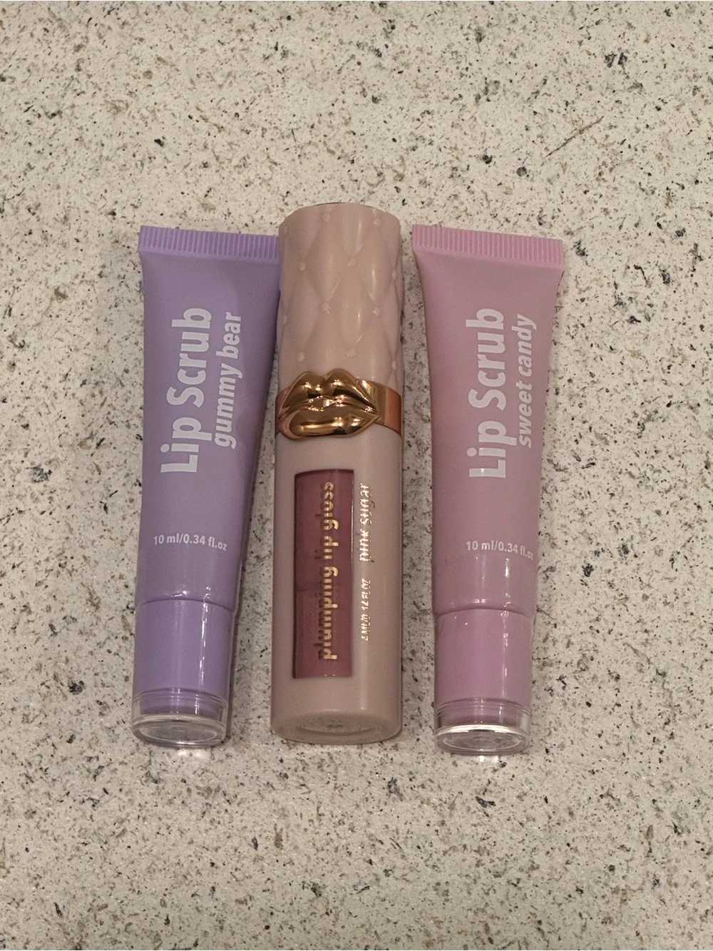 Lip Gloss + Scrub + Oil Bundle
